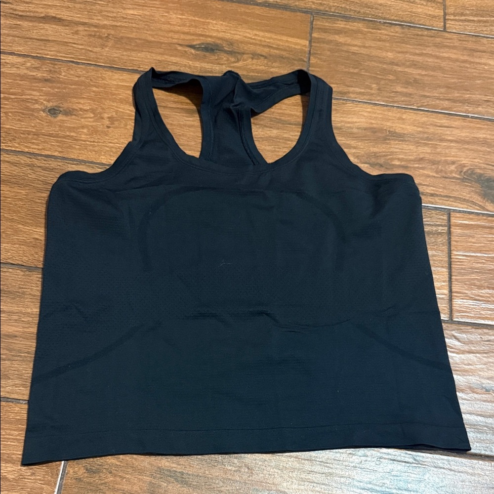 Lululemon Black Racerback  Tank Top medium